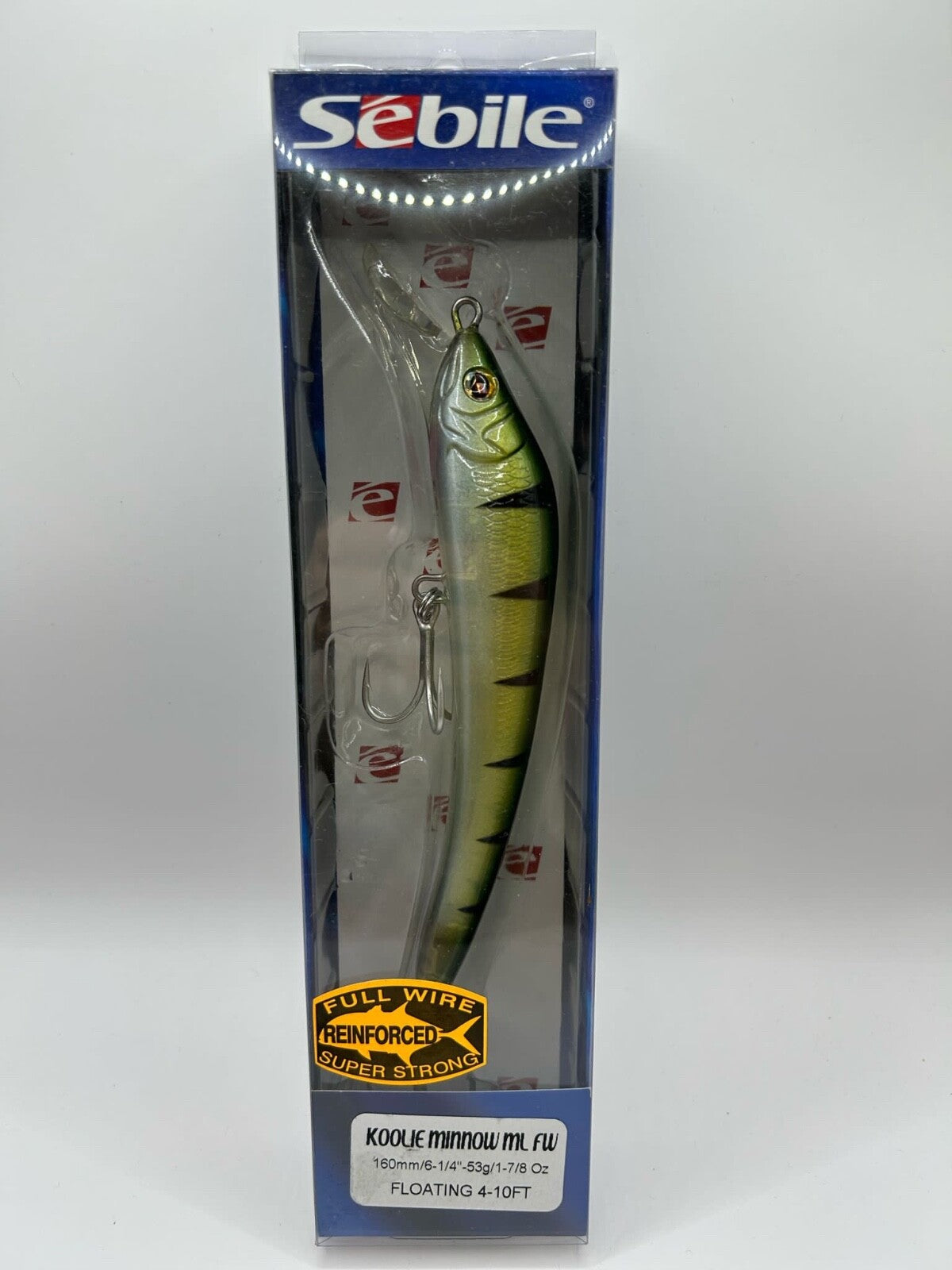 Sebile Koolie Minnow ML FW 160mm 53g Floating 410FT, Wobbler, Angelzubehör0