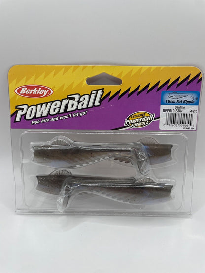 Berkley Powerbait 10cm Fat Ripple, Angelzubehör, Gummifisch0