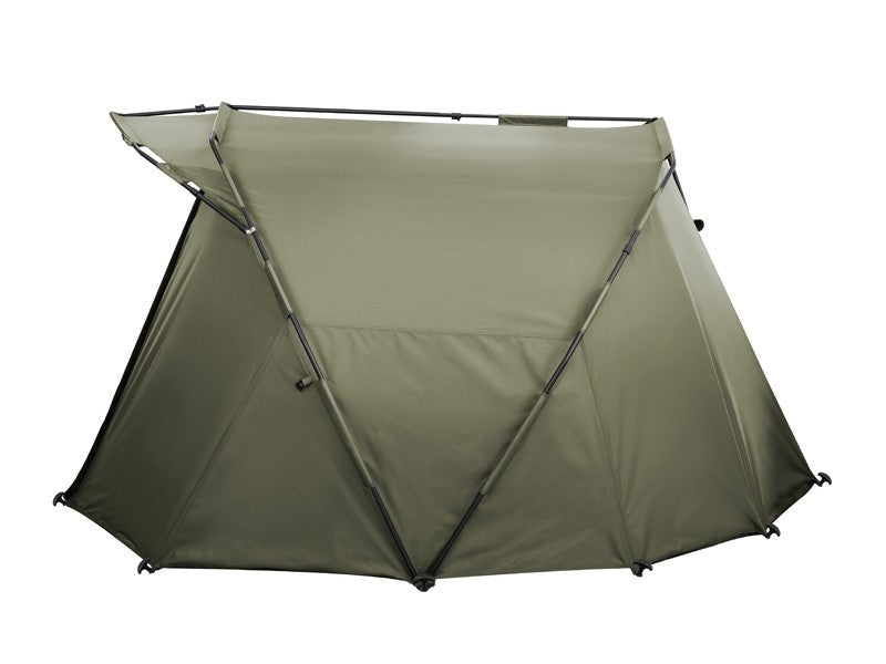 Delphin Biwak PANORAMA Eazy Angelzelt 2 Personen 305x250x160cm 8kg Karpfenzelt2