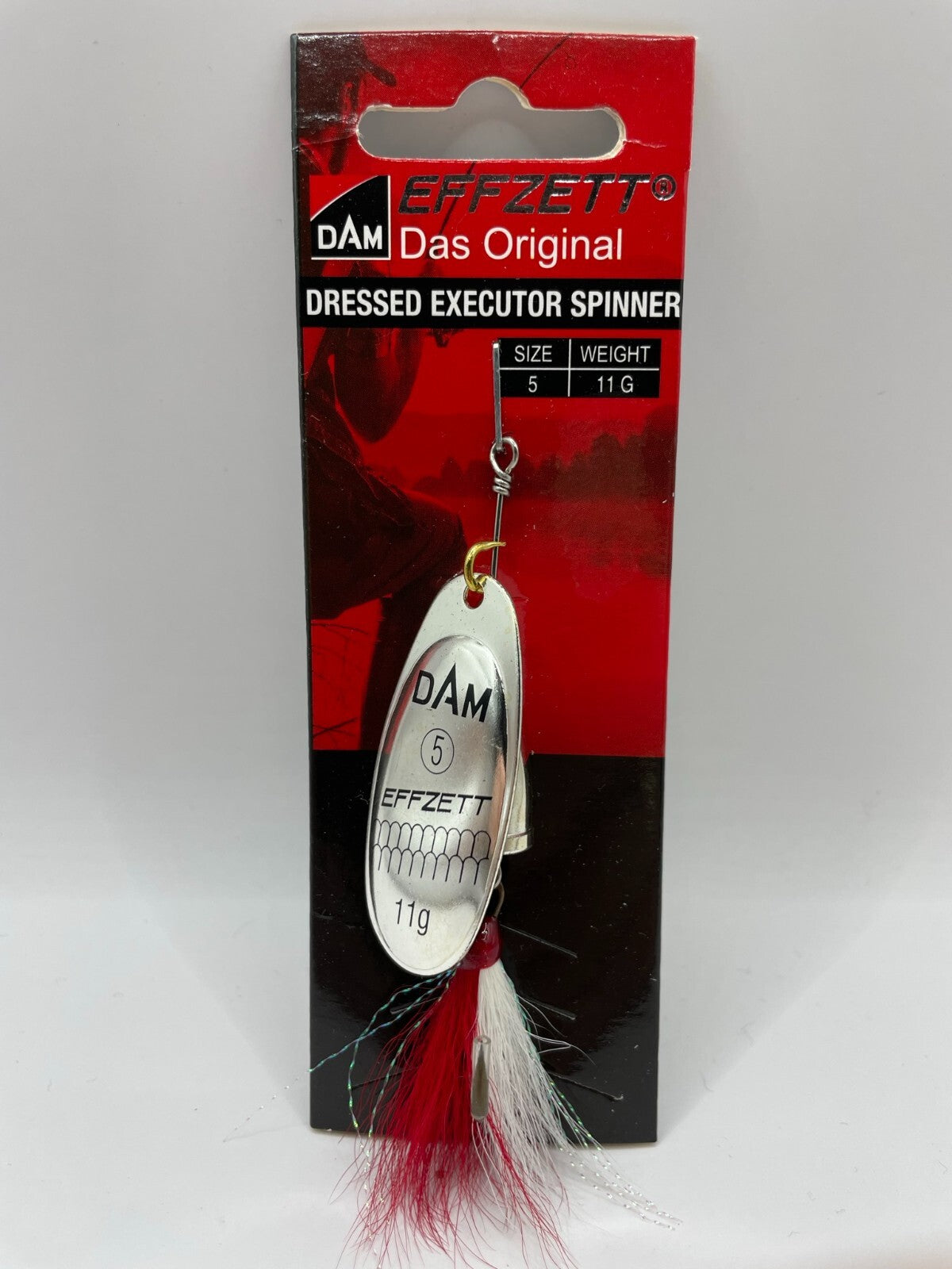 DAM Effzett Das Original Dressed Executor Spinner Gr.5 Gewicht 11g0