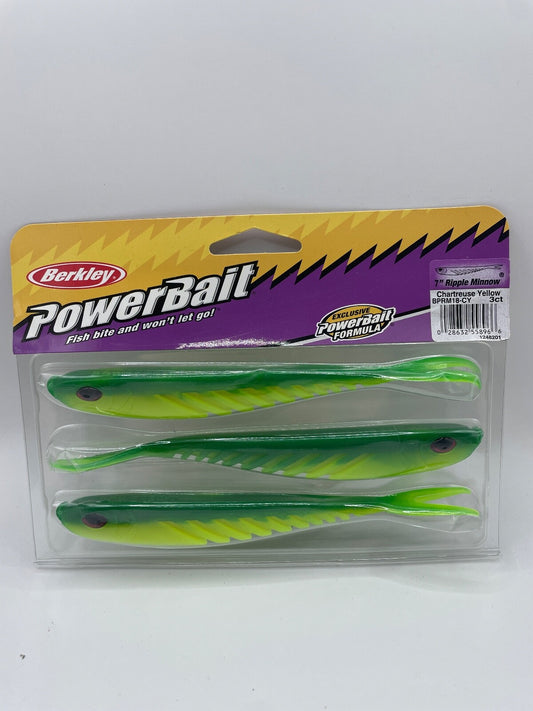 Berkley Powerbait 7" Ripple Minnow, Angelzubehör, Gummifisch0