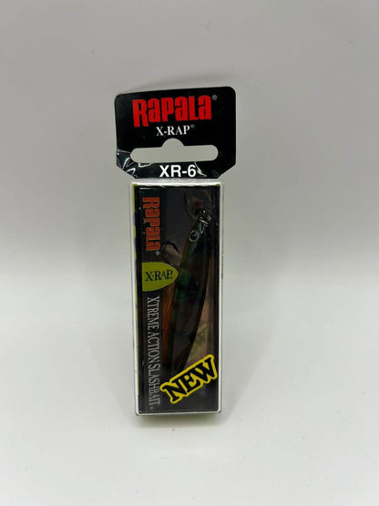 Rapala X Rap Shad XR 06 Perch, Wobbler, Angelzubehör