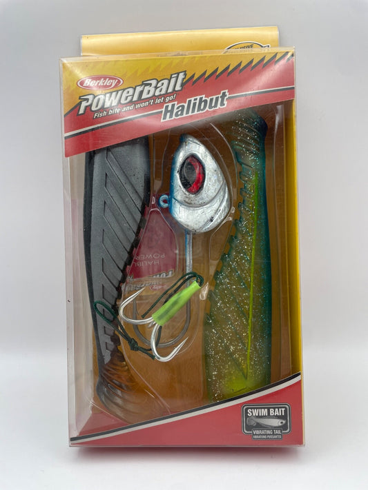 Berkley PowerBait Halibut Gummifisch Jig Angelzubehör0