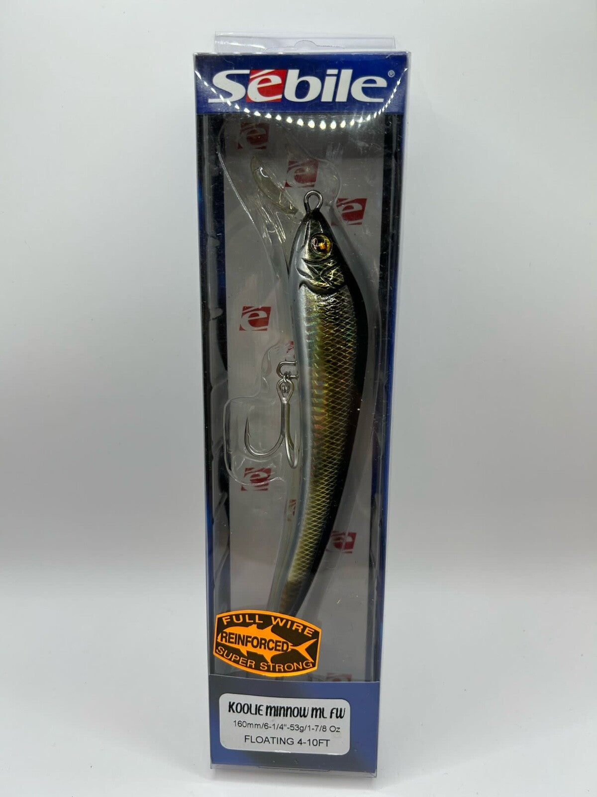 Sebile Koolie Minnow ML FW 160mm 53g Floating 410FT, Wobbler, Angelzubehör0