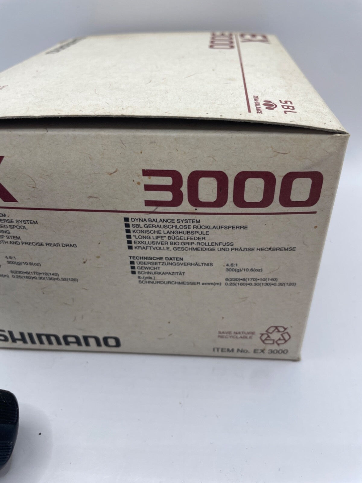Shimano EX 3000 Rolle, Angelrolle2