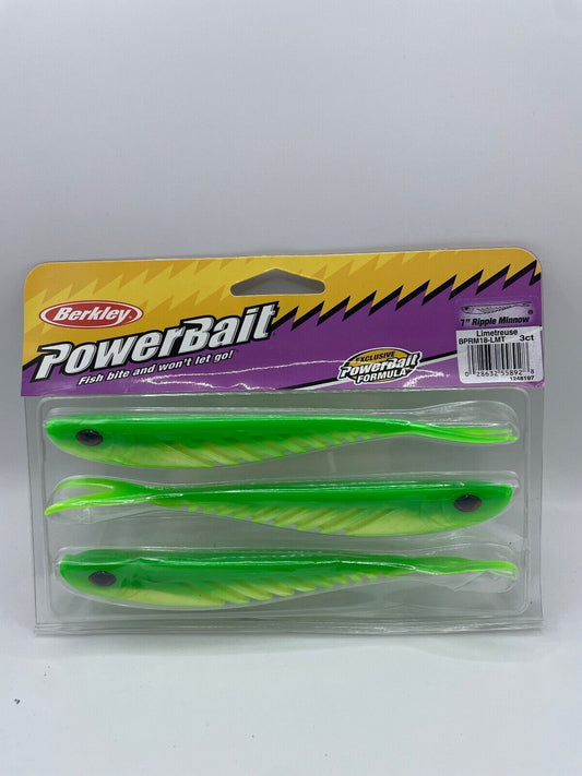 Berkley Powerbait 7" Ripple Minnow, Angelzubehör, Gummifisch