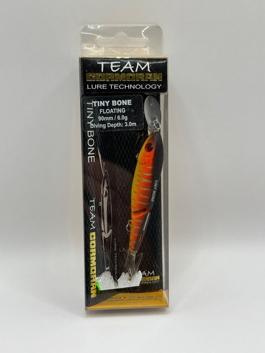 Team Cormoran Tiny Bone Red Matt 90mm Floating 6g 3m Tauchtiefe