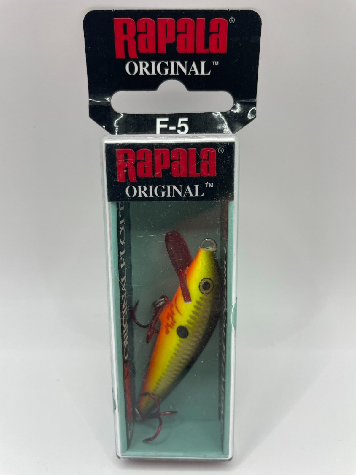 Rapala Original Floating F5 BHO Bleeding Hot Olive Wobbler0