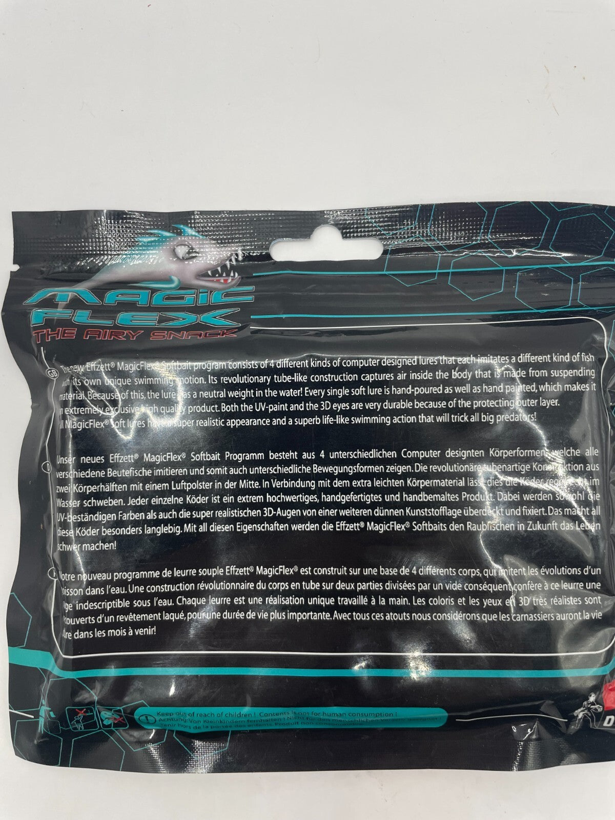 DAM Magic Flex Airy Snack Gummifische Köder Angelzubehör1