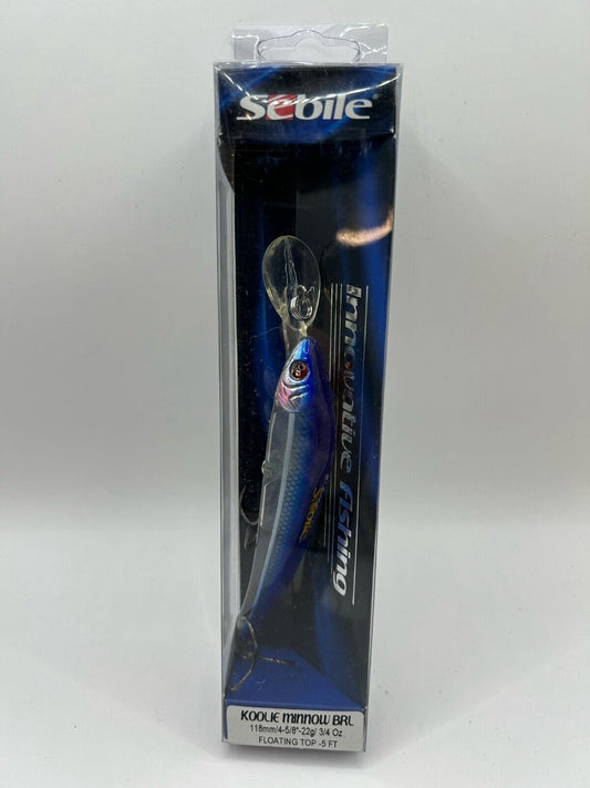 Sebile Koolie Minnow BRL 118mm 22g Floating TOP 5FT, Wobbler, Angelzubehör