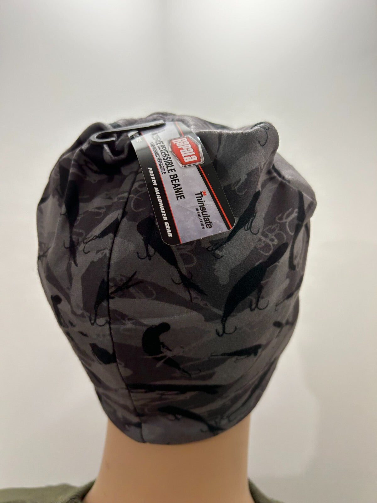 Rapala Reversible Beanie Mütze Grau Wendefunktion1