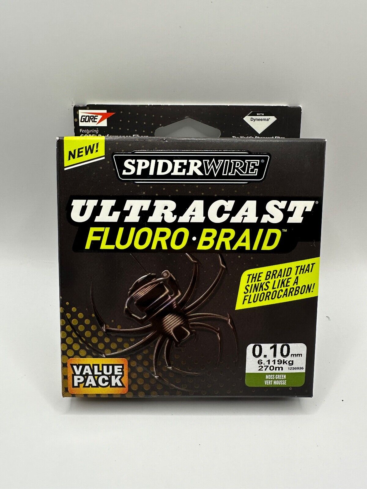 SPIDERWIRE Ultracast Fluoro-Braid, Angelschnur , Angelzubehör