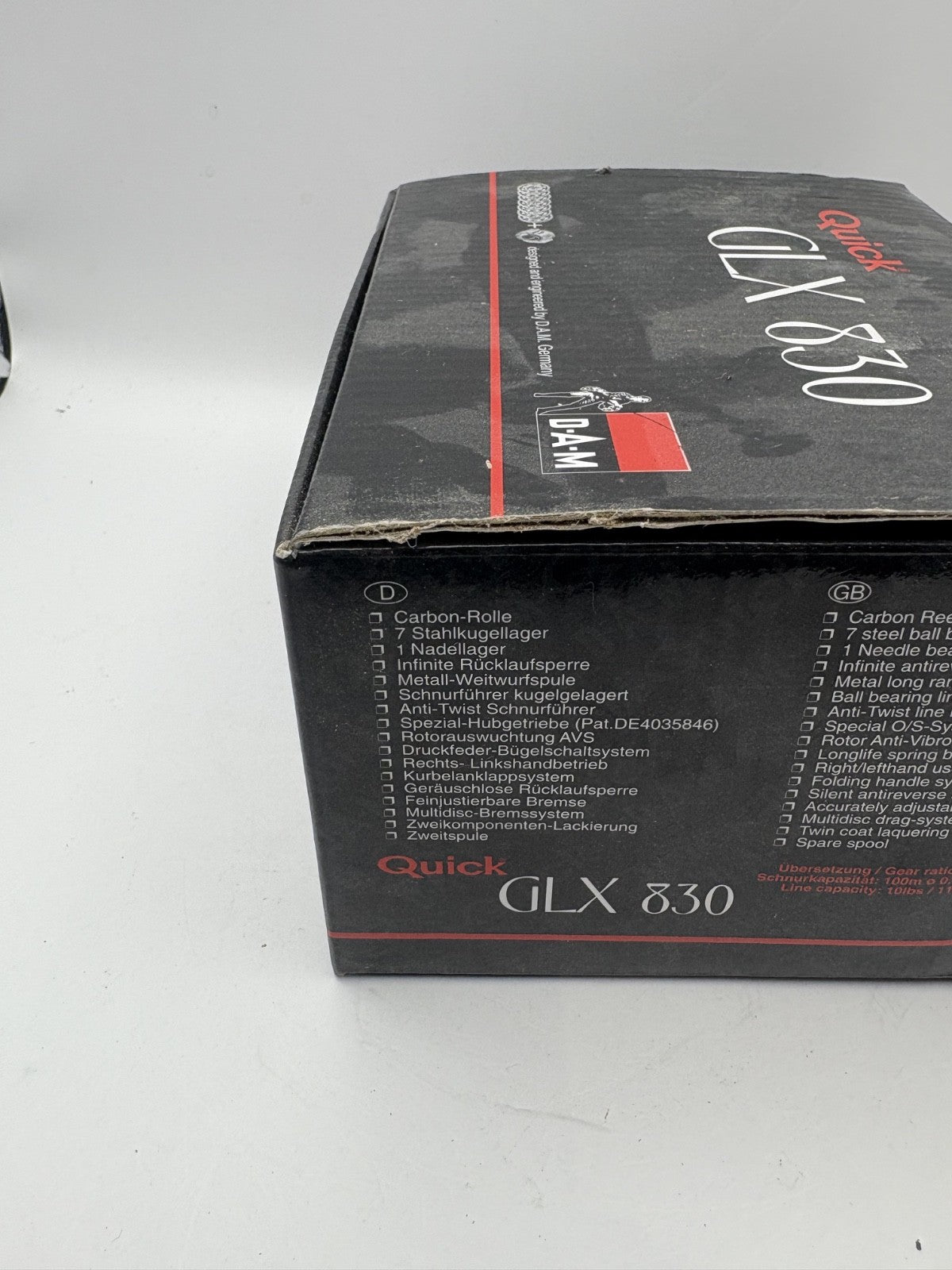 DAM Quick GLX 830 Rolle3