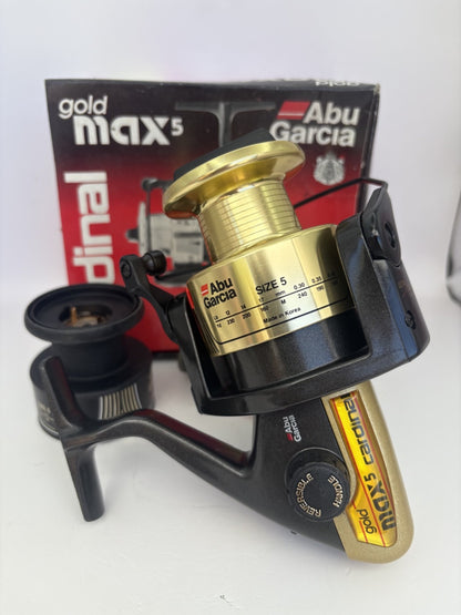 Abu Garcia Cardinal Gold Max 5, Rolle Angelzuhör2