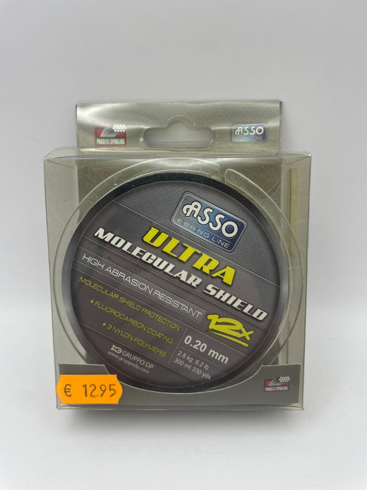 Asso Fishing Line Ultra Molegular Shield Schnur Nylon + Fluorocarbonschutz0