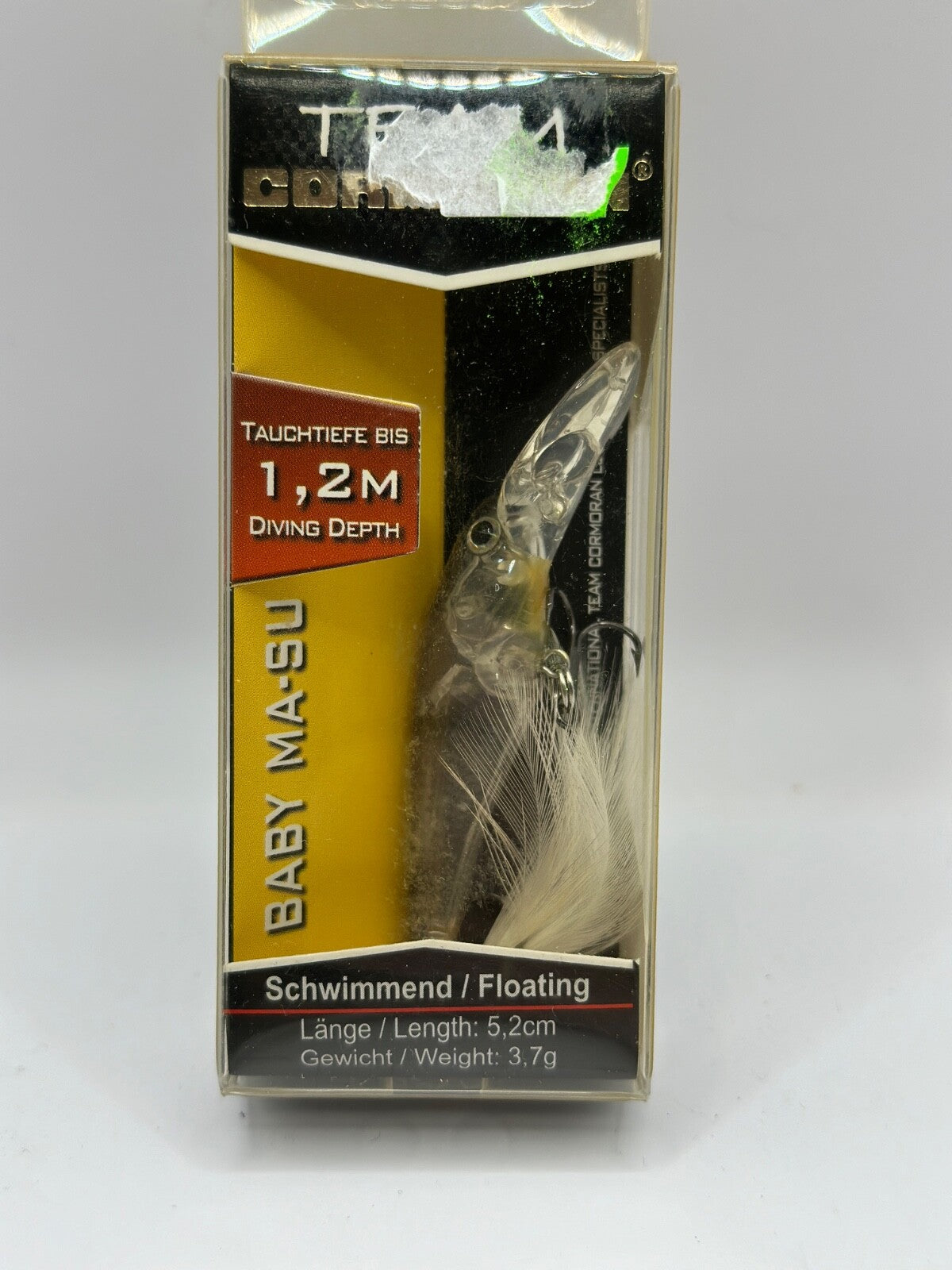 Team Cormoran Baby MASU /  5,2cm 3,7g Floating, Wobbler0