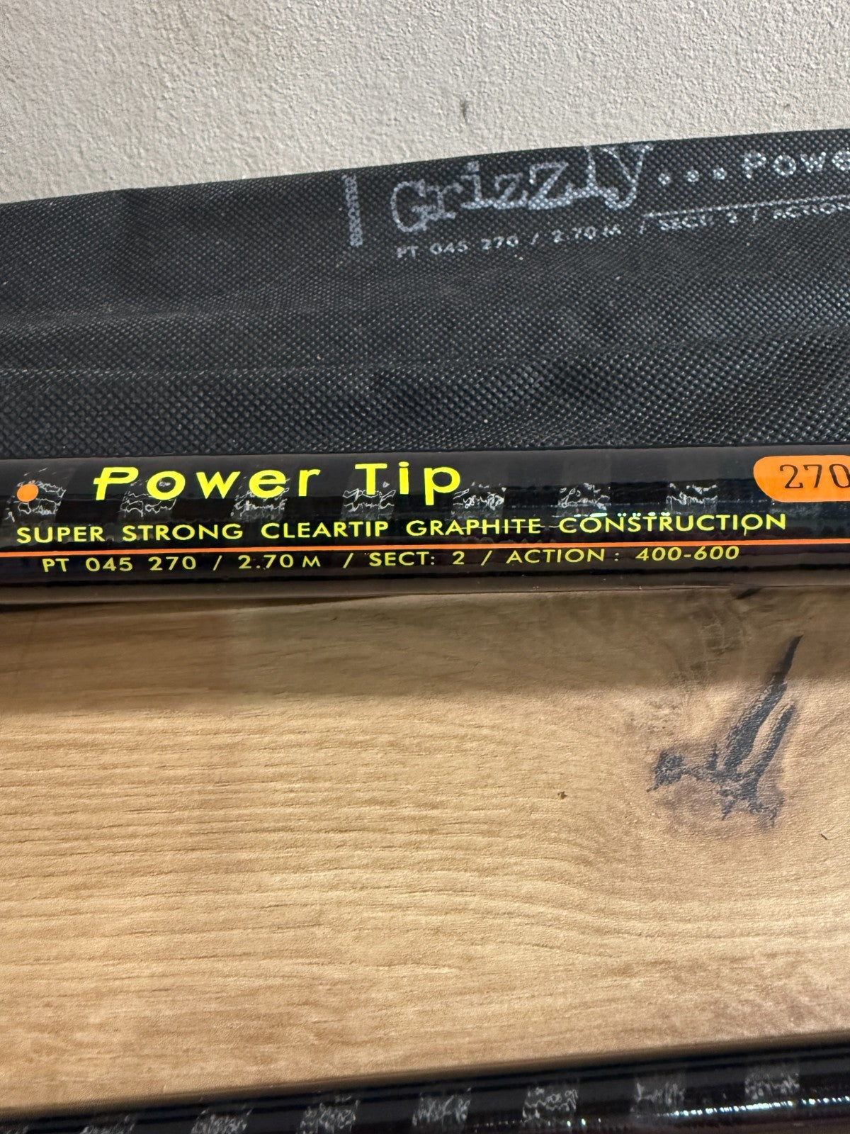 Eurostar Grizzly Power Tip Rute 270cm Action 4006003