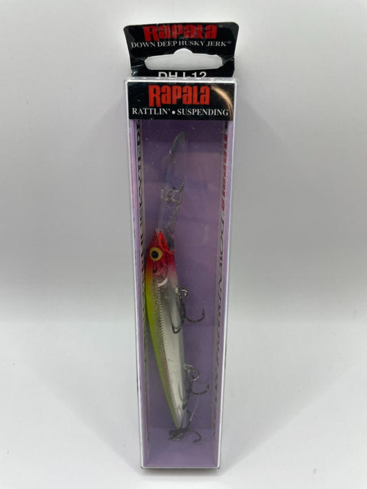 Rapala Down Deep Huskyjerk DHJ-12 Clown Wobbler Spinnfischen Angelzubehör