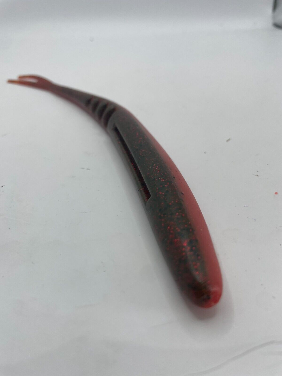 Gummifische 23cm knallig rot raubfischangeln