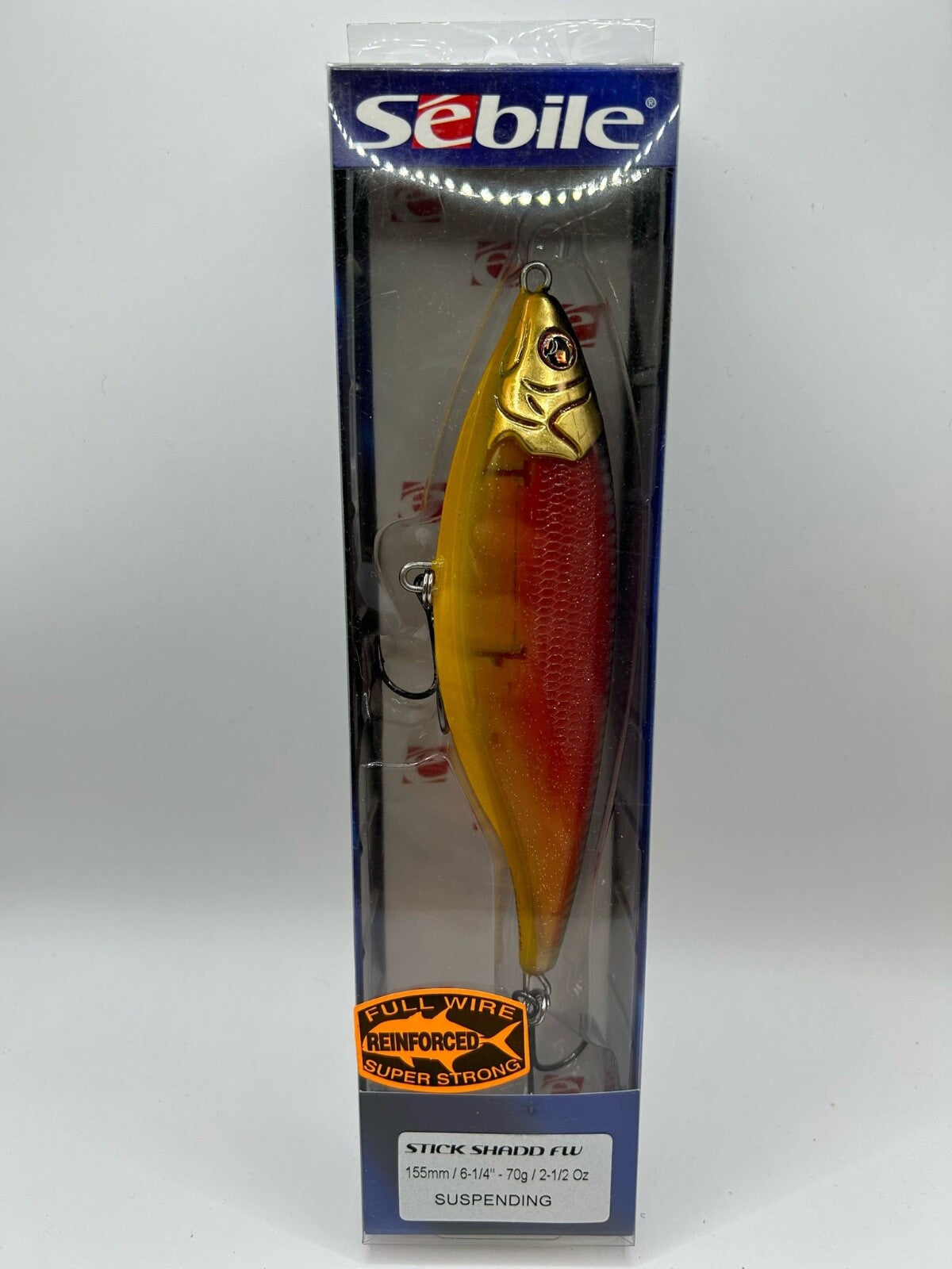 Sebile Stick Shadd FW 155mm 70g Suspending 12FT, Wobbler, Angelzubehör0