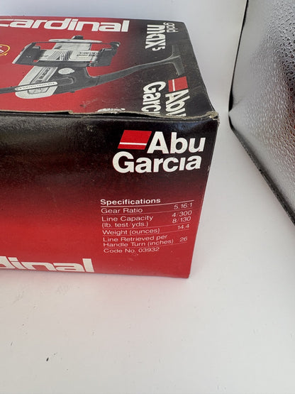 Abu Garcia Cardinal Gold Max 5, Rolle Angelzuhör4