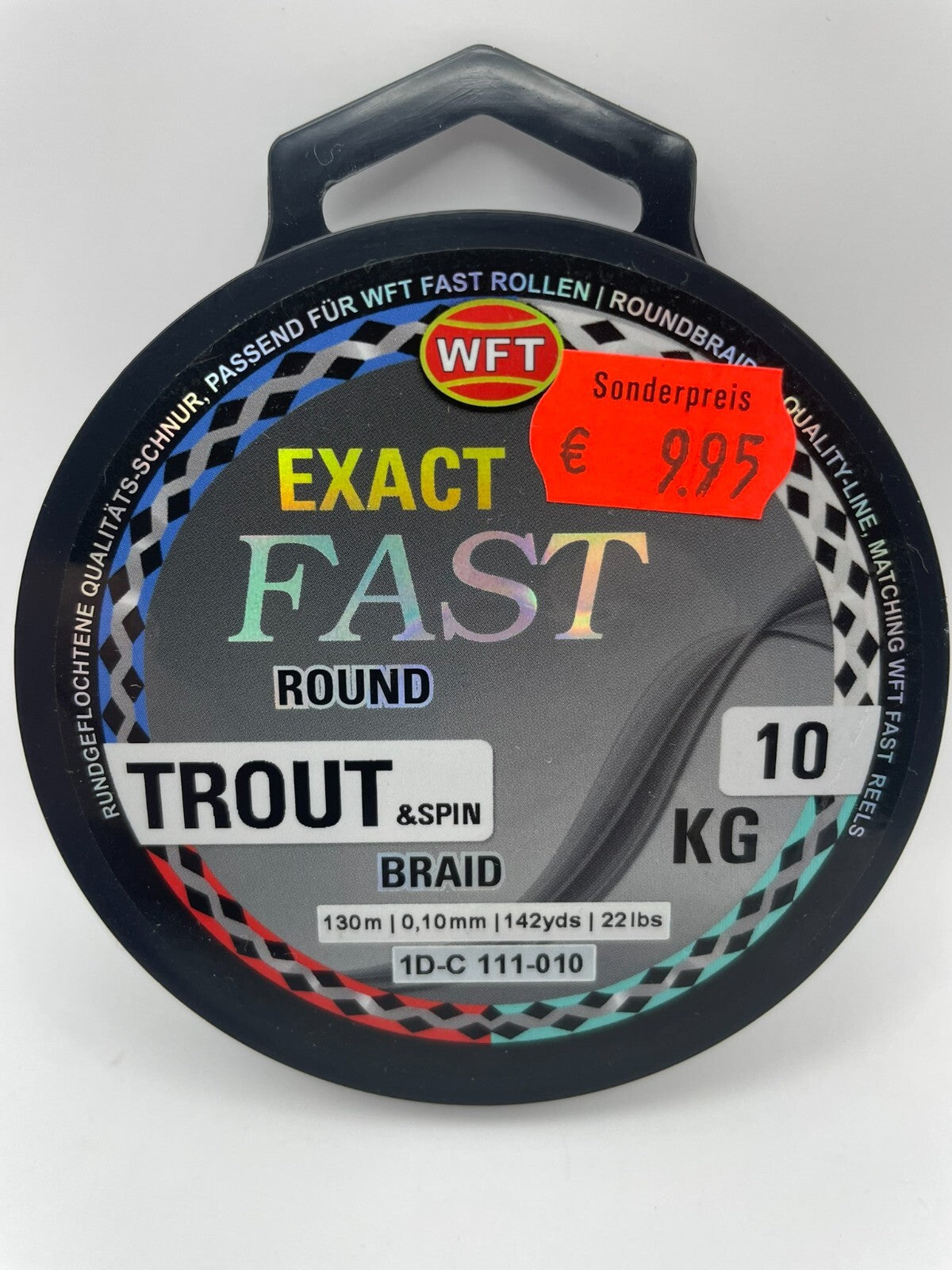 WFT Exact Fast Round Trout & Spin geflochtene Schnur Forelle0