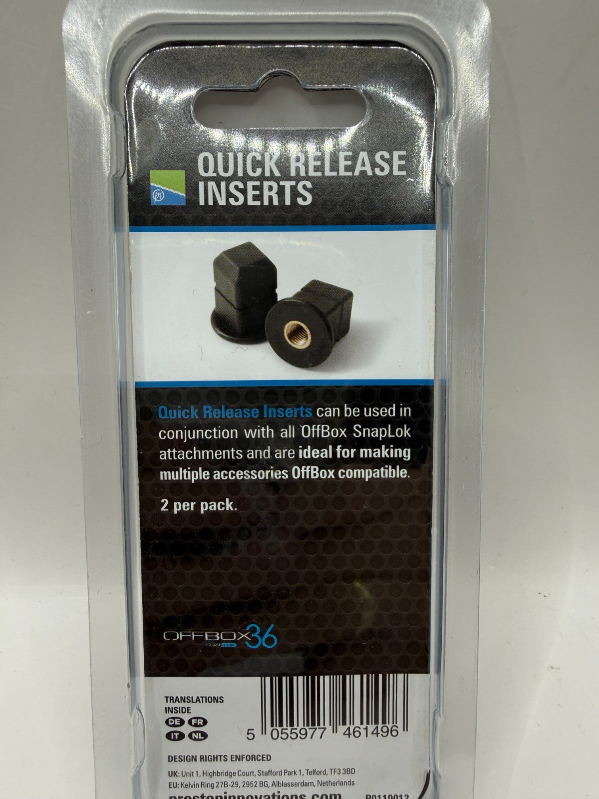 Preston Quick Release Inserts Einsatz1