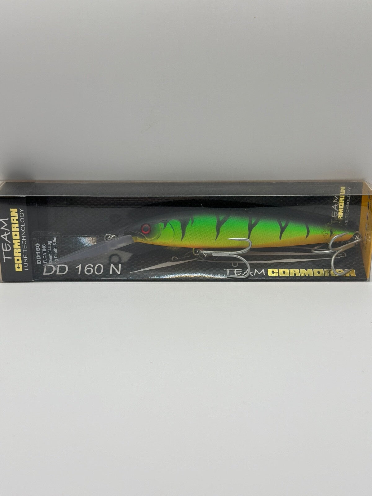 Team Cormoran DD160 N Fire Tiger /  16,0cm 44,0g Floating , Wobbler0