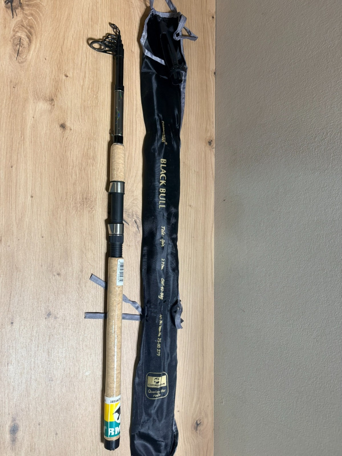 Cormoran Black Bull Tele Spin Rute 270cm 4080g0