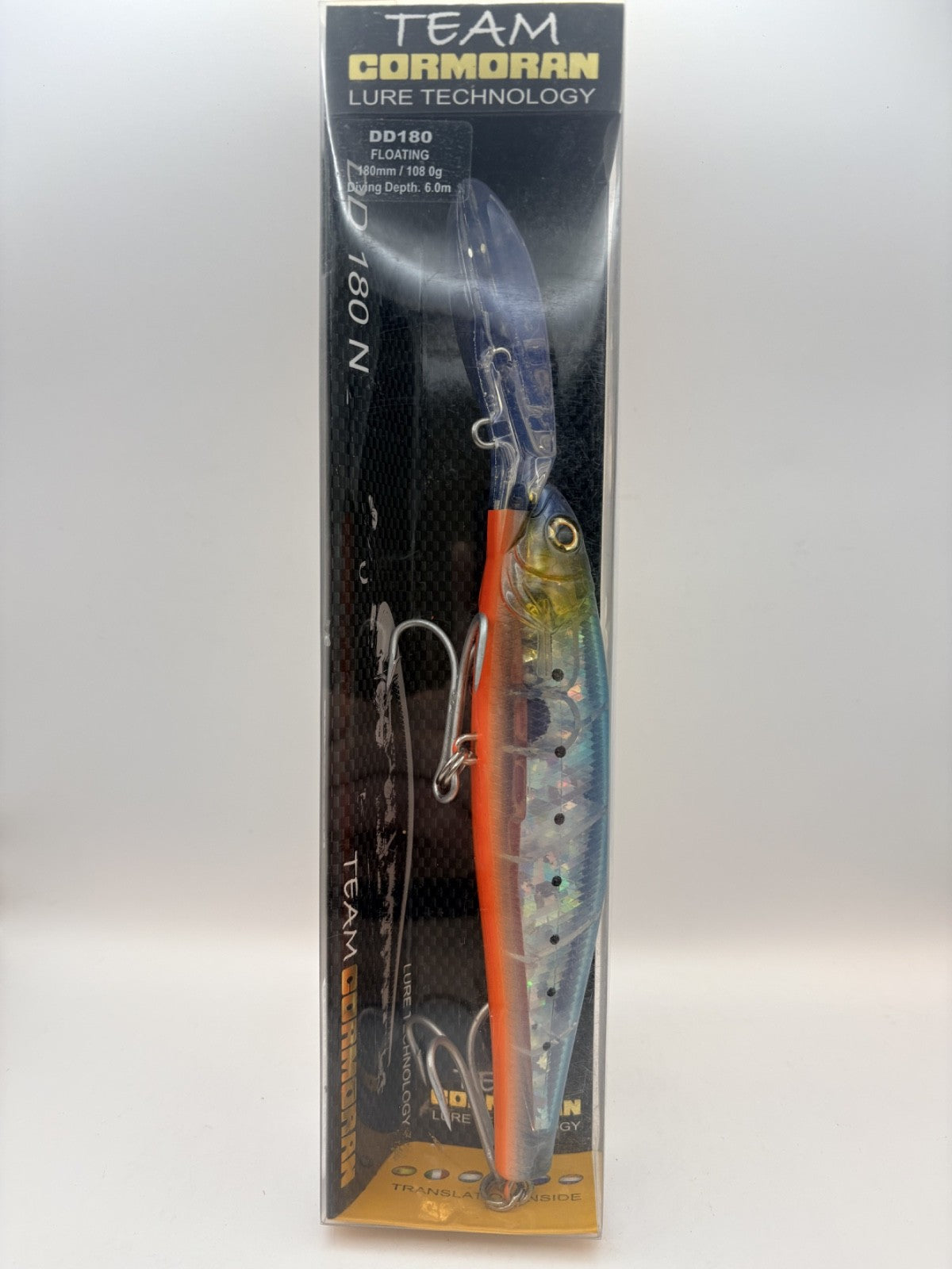 Team Cormoran DD180 N  Blue Shiner /  18,0cm 108,0g Floating , Wobbler0