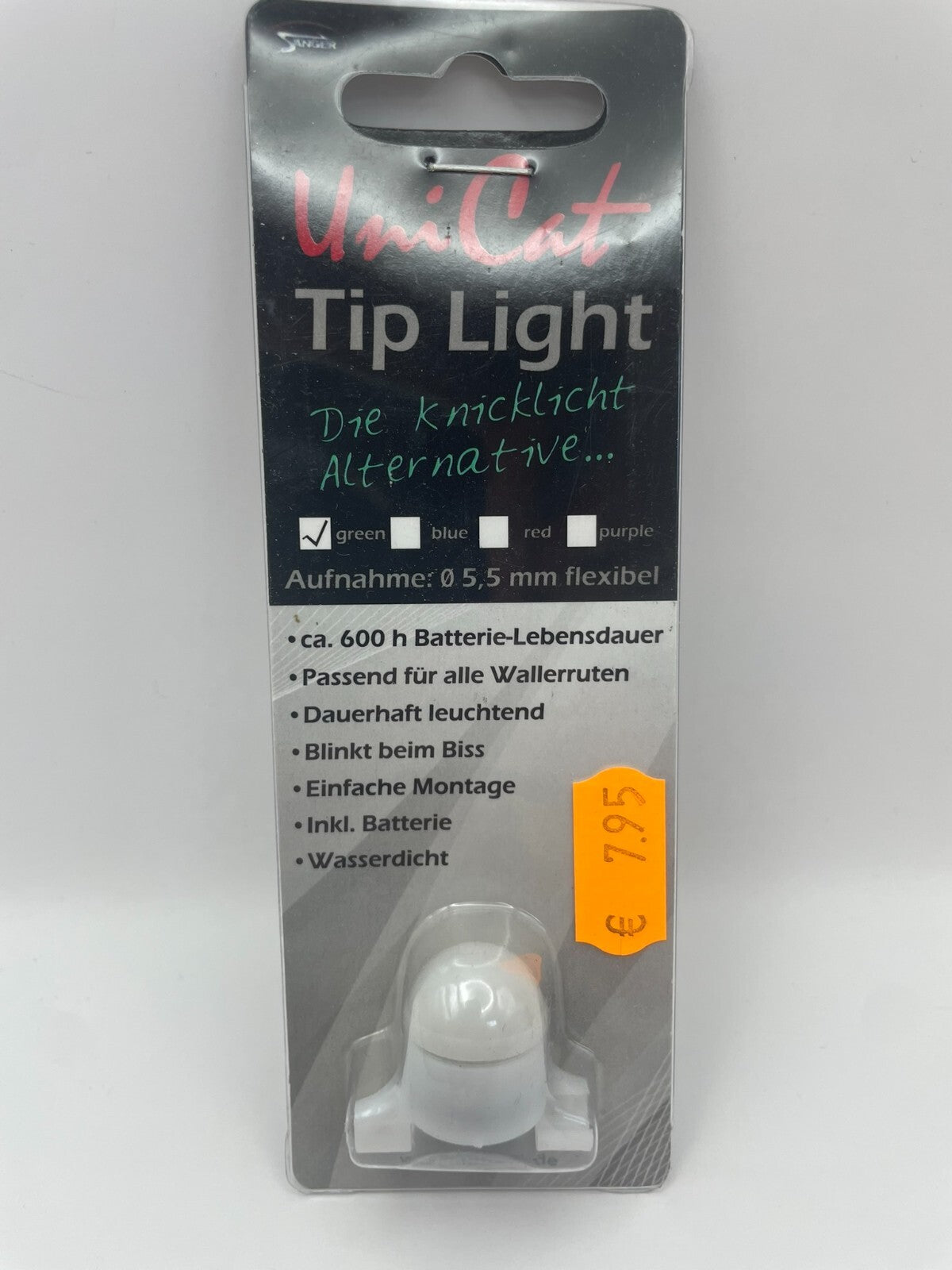 Sänger UniCat Tip Light 600h Lebensdauer Licht für Rutenspitze0