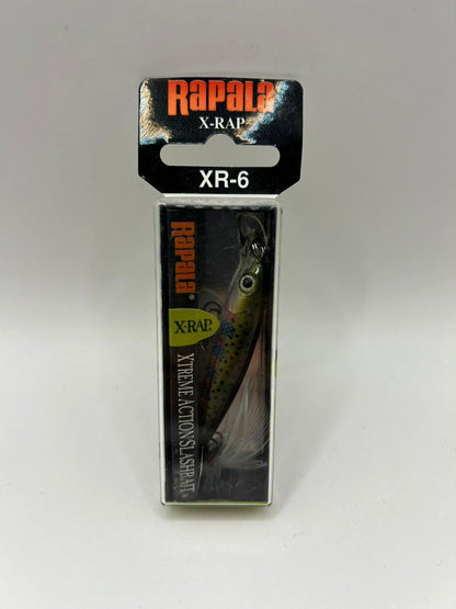 Rapala X Rap Shad XR 06 Rainbow Trout, Wobbler, Angelzubehör