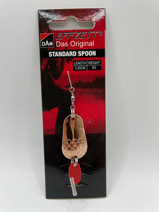 Dam Effzett Standard Spoon 6g Kupfer Blinker