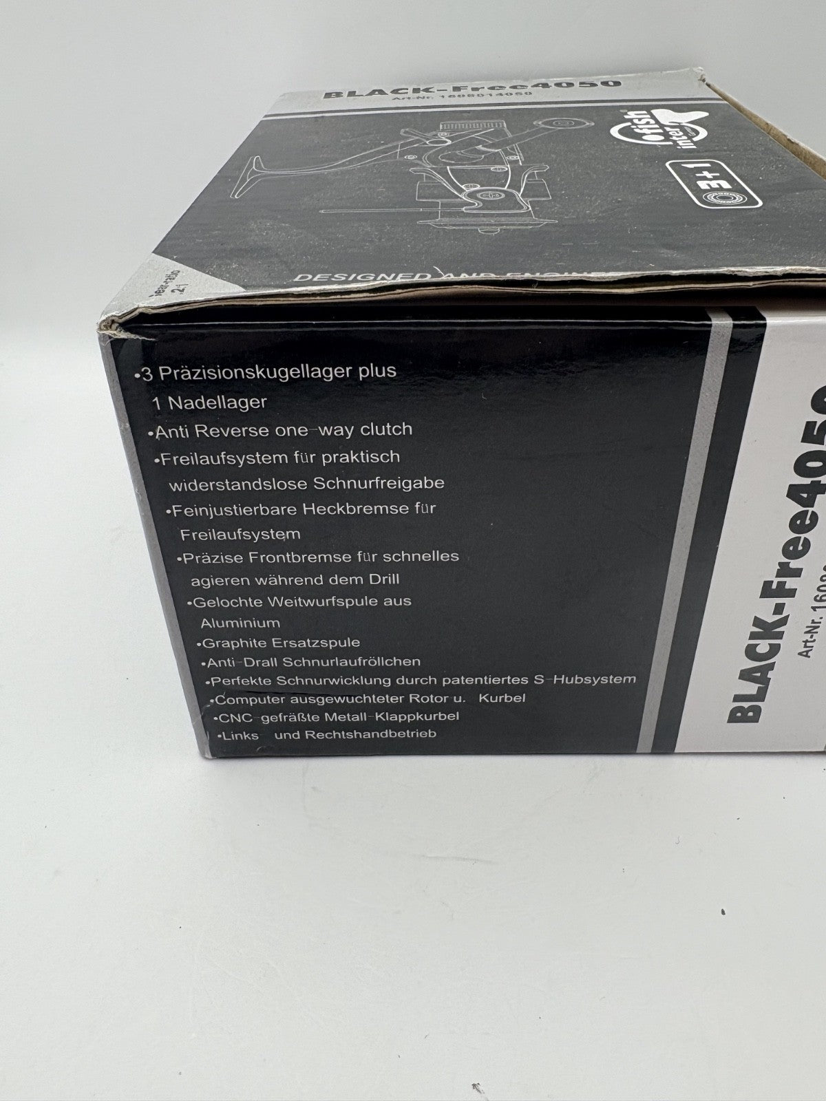 Interfish Black Free 4050 Rolle, Angelrolle4