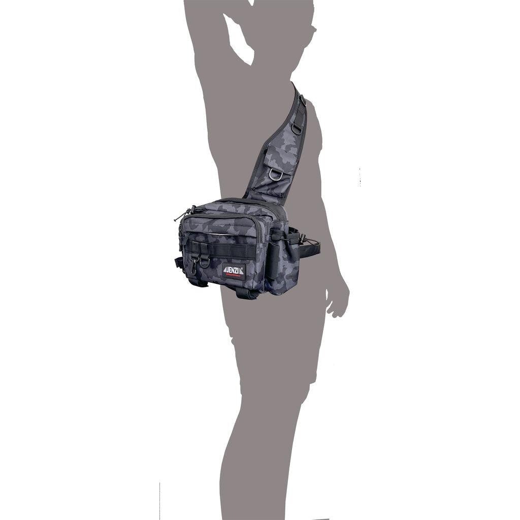 Jenzi Camou Sling Bag Schultertasche2
