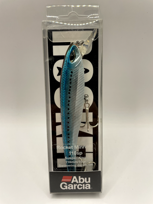 Abu Garcia Rocket Minnow 110sp 15g, Wobbler Angelzubehör Spinnfischen