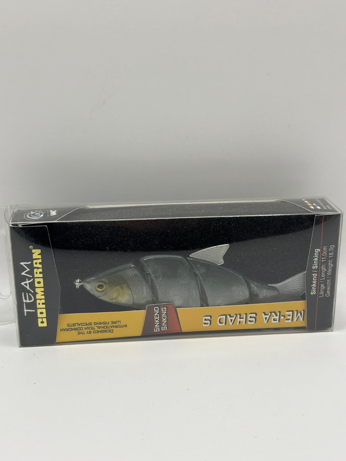 Team Cormoran MERA Shad S /  11,0cm 18,0g Sinking , Wobbler0
