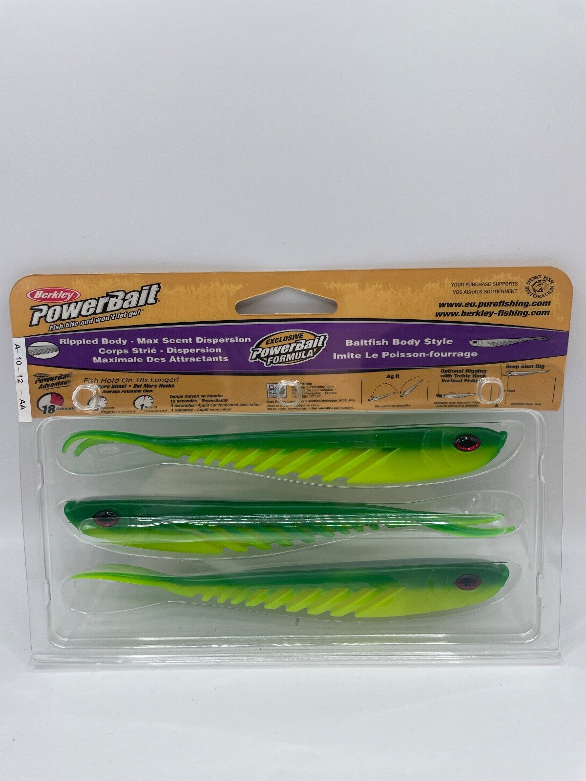 Berkley Powerbait 7" Ripple Minnow, Angelzubehör, Gummifisch1