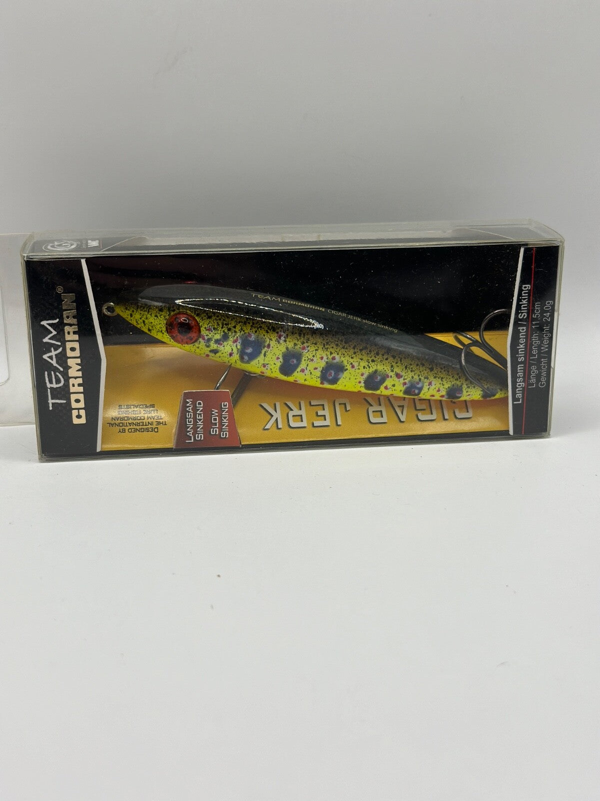 Team Cormoran CIGAR Jerk /  11,5cm 24,0g  Slow Sinking , Wobbler0