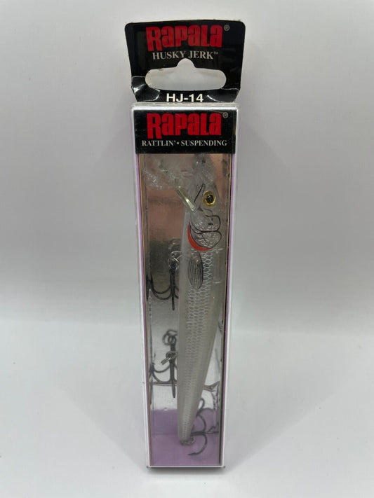 Rapala Down Deep Huskyjerk HJ-14 Glass Minnow Wobbler Spinnfischen Angelzubehör