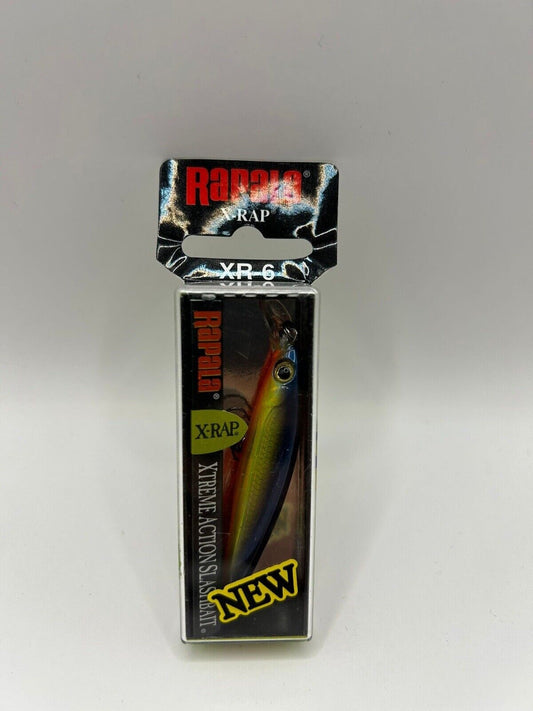 Rapala X Rap Shad XR 06 Hot Steel, Wobbler, Angelzubehör