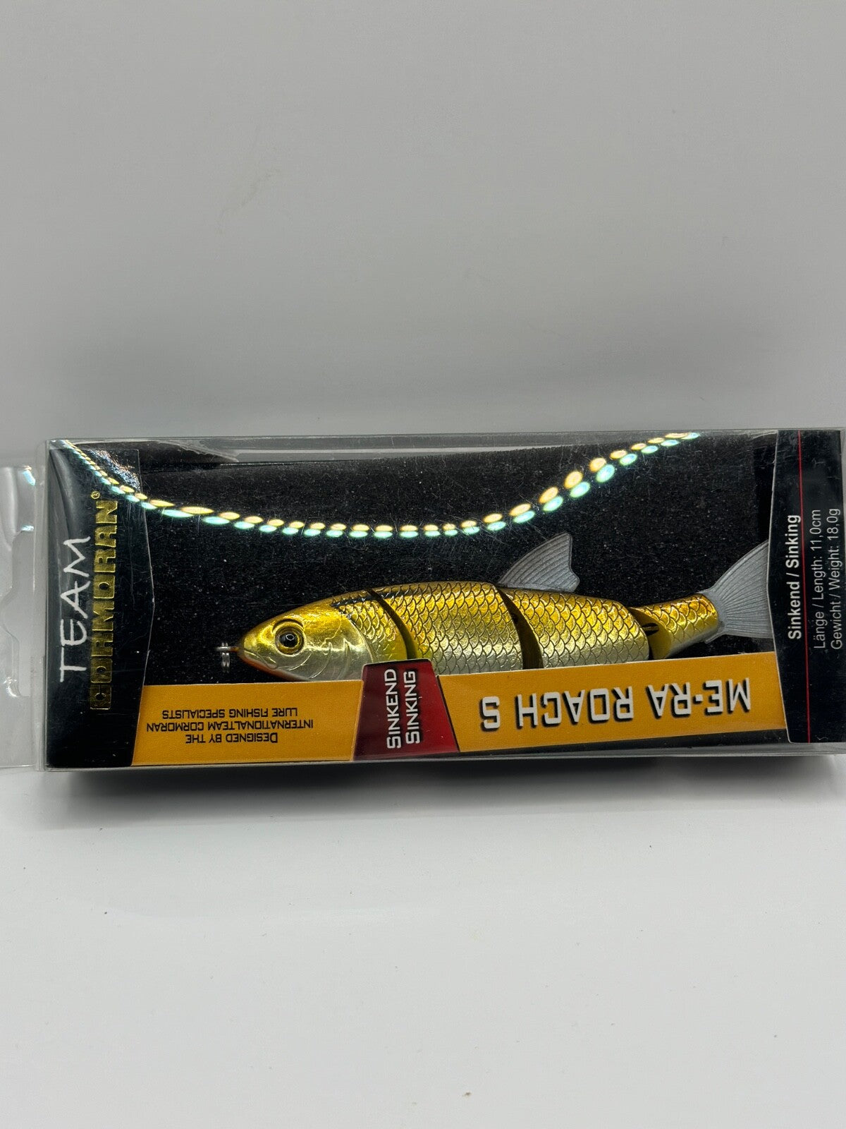 Team Cormoran MERA ROACH S /  11,0cm 18,0g Sinking , Wobbler0