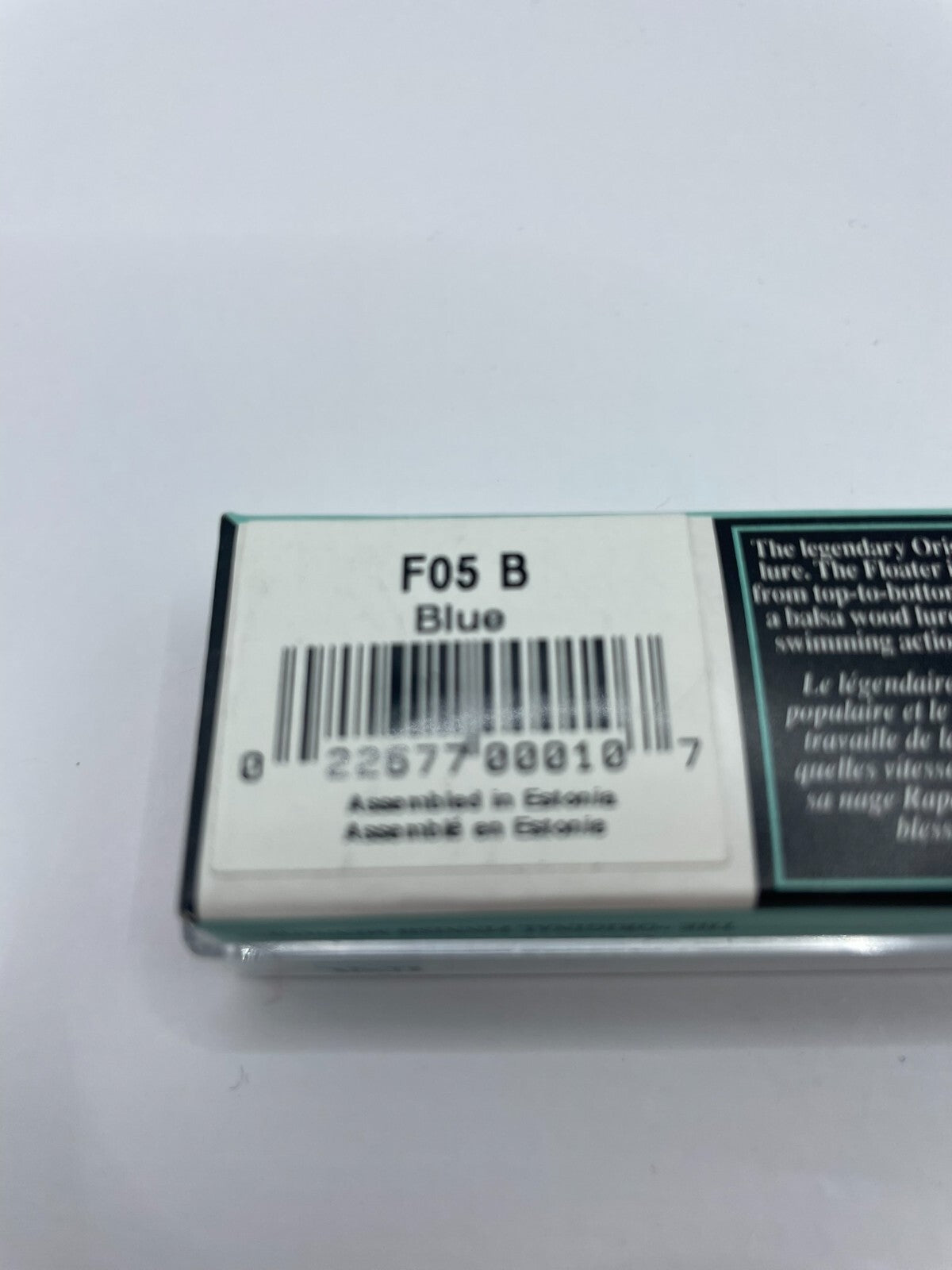 Rapala Original Floating F5 B Blue Wobbler2