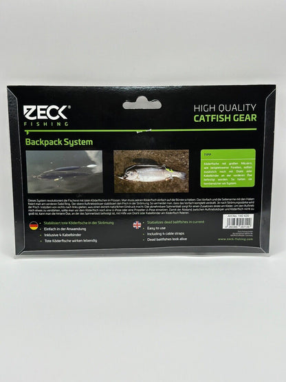 Zeck Backpack System Version S High Quality Cat Fish Gear, Angelzubehör