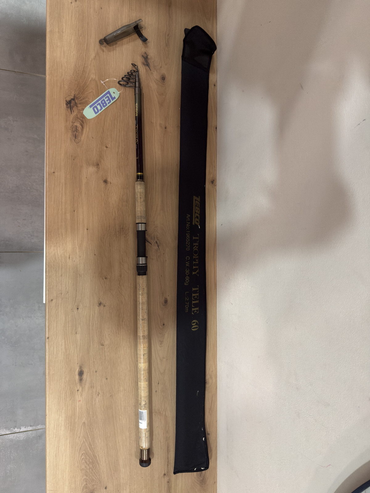 Zebco Trophy Tele 60 Rute 2,70m 3060g0