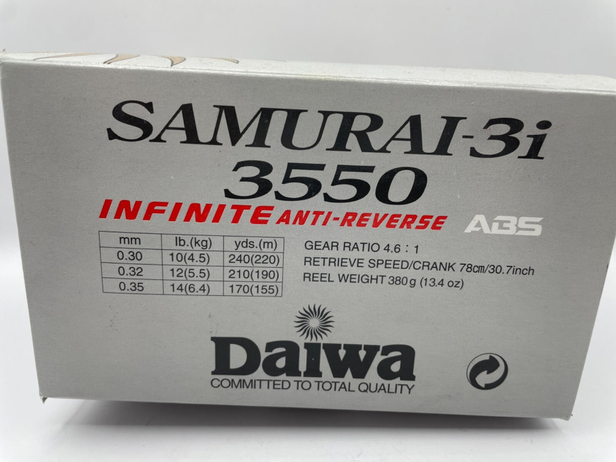 Daiwa Samurai3i 3550 Rolle Vintage2