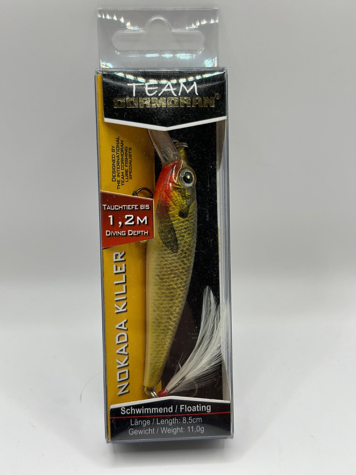 Team Cormoran Nokada Killer /  8,5cm 11,0g Floating , Wobbler0