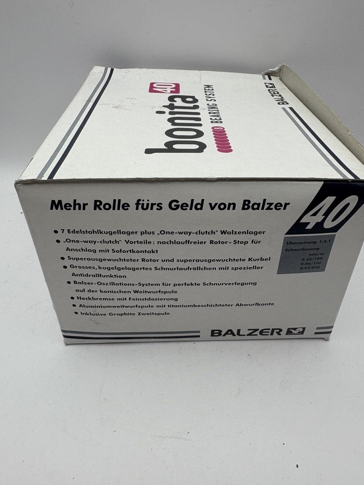 Balzer Bonita 40  Rolle1