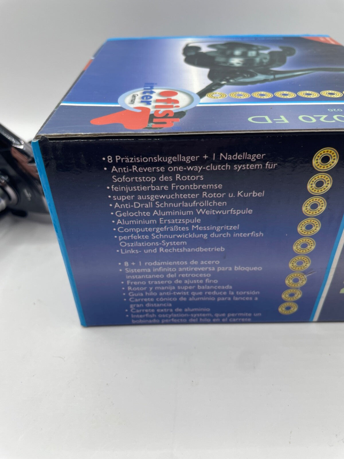 Interfish NB 9020 FD Rolle, Angelrolle2