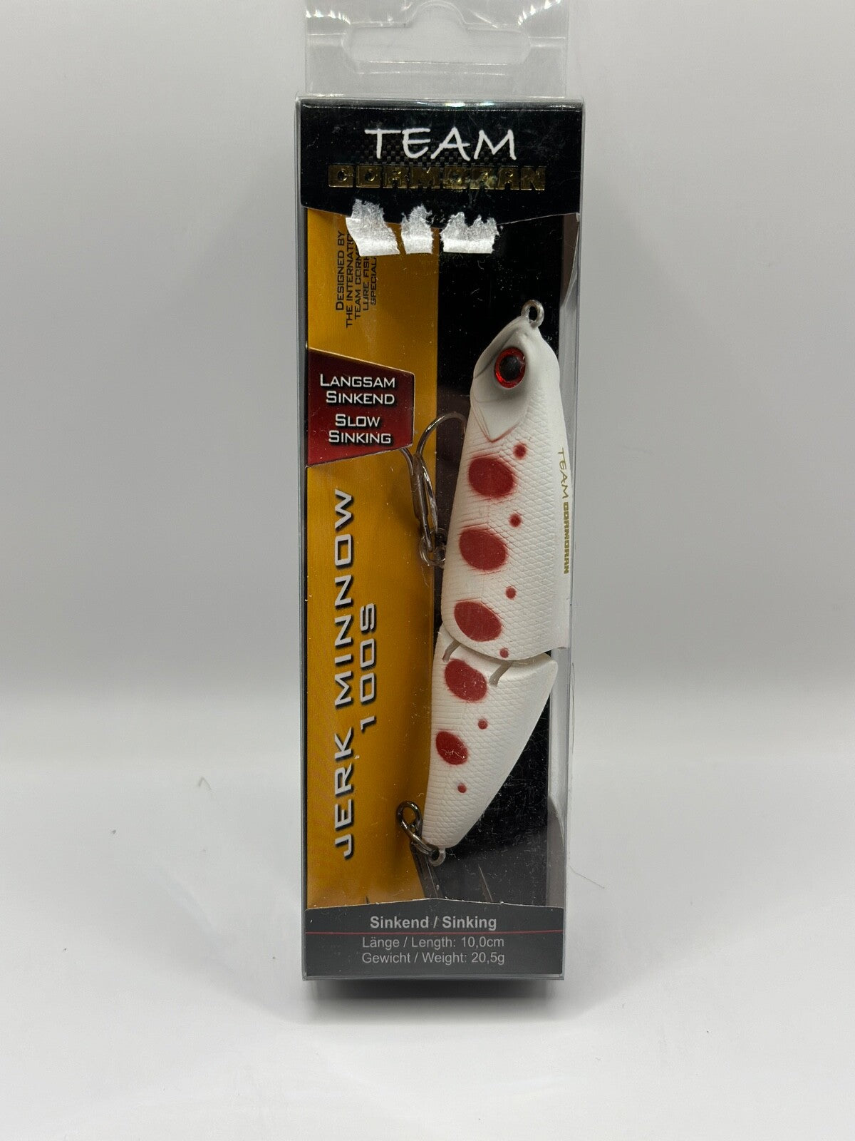 Team Cormoran Jerk Minnow 100S /  10,0cm 20,5g Sinking , Wobbler0